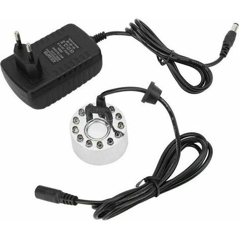 Brumisateur Extérieur 12 LED, Fontaine Brume Ultrason DC 24V pour Jardin et Terrasse - (1/5)