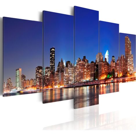 Tableau Imprimé "New York en Gros Plan" 50 x 100 cm (1/2)