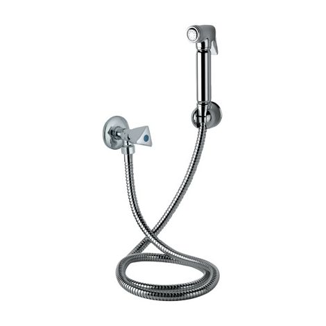 SET DOCCIA PULSANTE MANIGLIA 3 PUNTE- Cromo- MARIA- pezzi 1