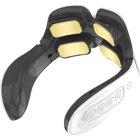 Intelligentes elektrisches Rücken- und Nackenmassagegerät mit 4 Aufsätzen, kabellos, mit Wärmefunktion, Nacken- und Schultermassagegerät, DGZD-AquaForge (1/5)
