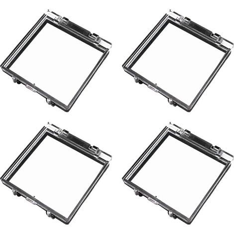 4 caches de protection antipoussière pour bouton d'alimentation de PC (1/5)
