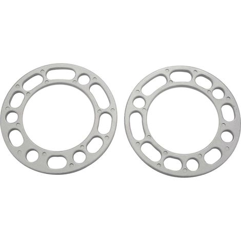 Lot de 2 cales de réglage en alliage d'aluminium de 6 mm pour entretoises de roue de SUV Jimny (1/5)