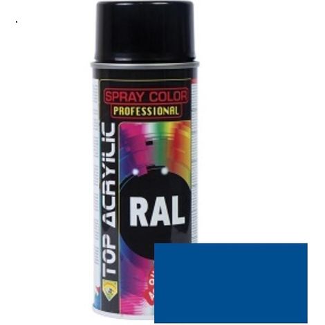TOP ACRYLIC spray acrilico mate ral-5010 400ml azul genciana
