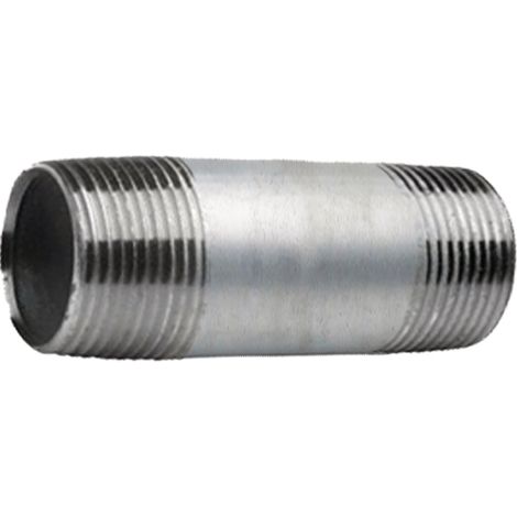 Raccord de tuyau galvanisé 2 1/2 pouces (20 cm)