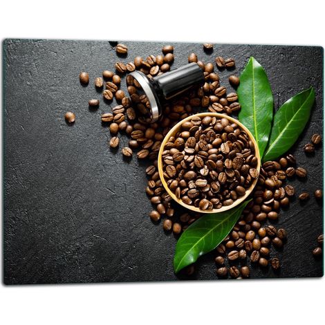 Glasschneidebrett 52x40 Kaffee (1/5)