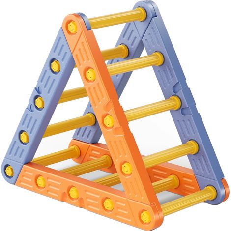 Cadre d'escalade, Jeu intérieur, Sûr et durable, Orange (1/2)