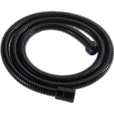Flexible de douche noir 1,5 m G1/2+3/8