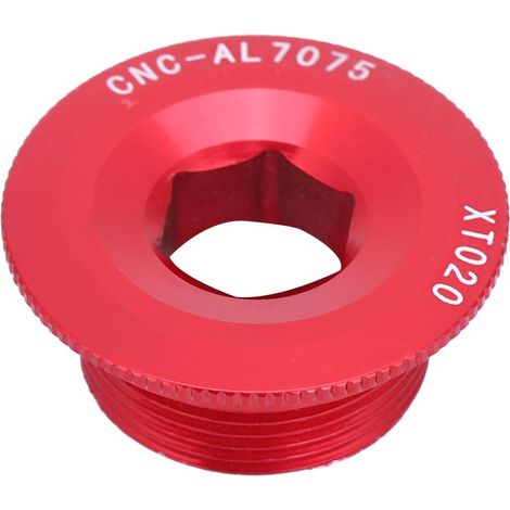Boulon de manivelle M2010 pour vélo de route et VTT, vis d'axe de pédalier rouge, fixation de cadre. (1/5)