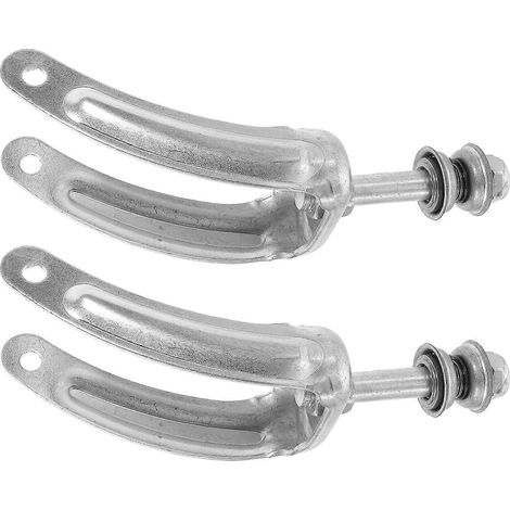 Titre optimisé : Supports de roue avant en acier durable pour fauteuils roulants électriques et manuels – légers, faciles à assembler et améliorant le confort. (1/5)