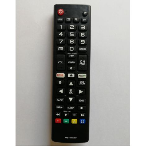Télécommande pour téléviseur compatible LG AKB75095307 intelligent de remplacement (1/5)