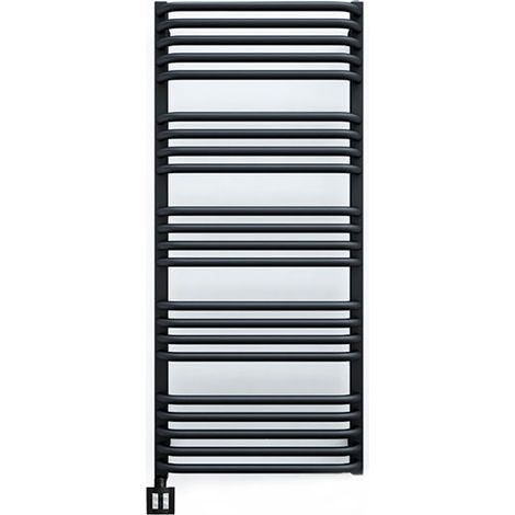 Elektro-Badheizkörper programmierbar schwarz - HxB : 54x300 mm - 200 Watt - ALE540/300E8NP