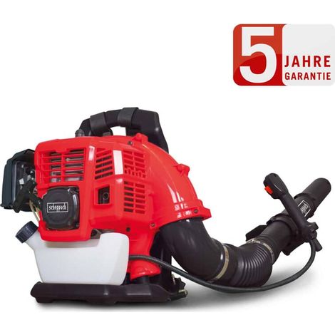 Scheppach LB5200BP Rückentragbarer Laubbläser schwarz und rot