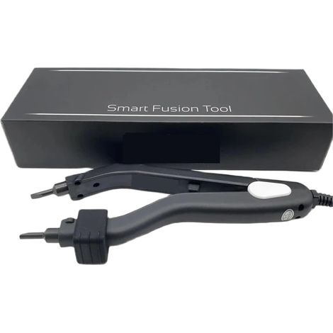 KIT De Connecteur Cheveux Chaleur Noire, Fer Chaud Rapide À Température Contrôlable 220 Degrés Gain Temps Efficace (1/5)