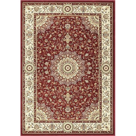 Tappeto salotto rosso persiano Babil