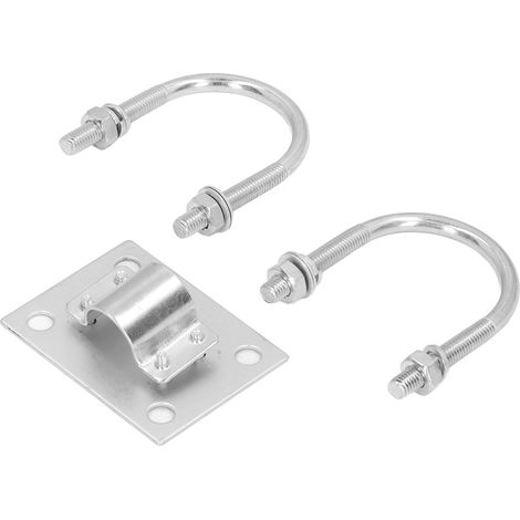 Kit de fixation en U avec boulons en U et visserie en acier inoxydable pour l'industrie du mobilier d'antennes (1/5)