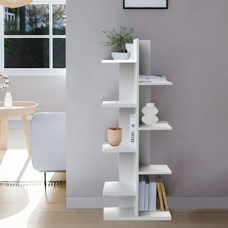 Le Quai Des Affaires – Etagère à poser ULTIMO – Panneau de particules – Dimensions 46x24x120 cm – Pour rangement livres et objets décoratifs (1/3)