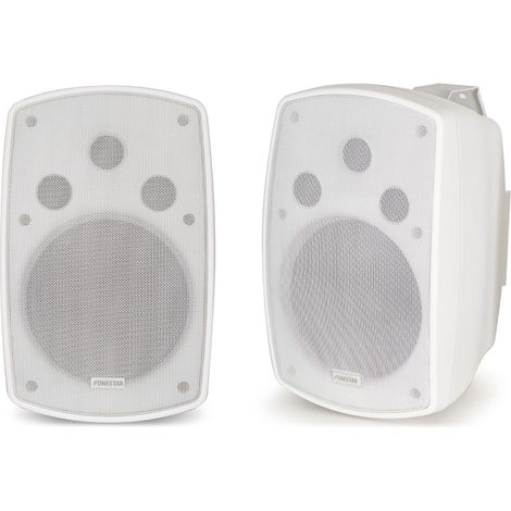 Scatole acustiche PA 100V 8in 120Wmax Coppia BIANCO