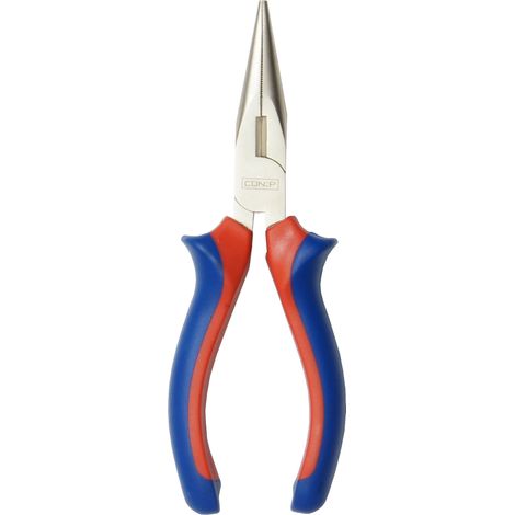 Pince radio/téléphone, Argent/bleu/rouge, 160 mm (1/2)