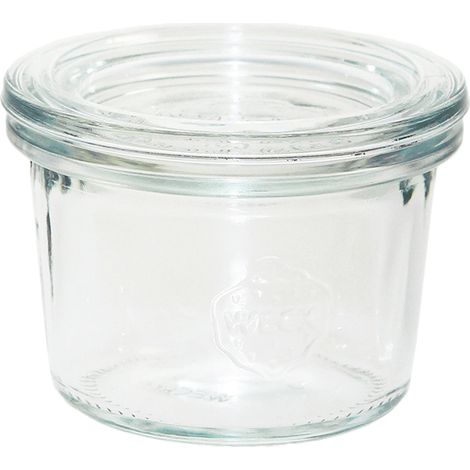 Weck Einkochgläser 80 ml 12 Stk Rundrand Sturzform Einweckgläser Dessertgläser (1/3)