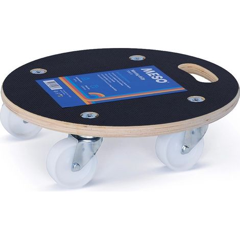 Chariot à meuble - MESO - Rond - Roues PP - Max 250kg
