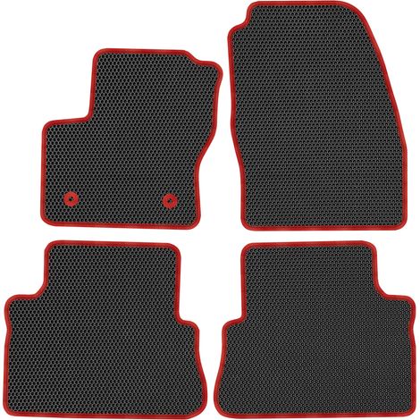 Tappetini dedicati per Ford C-Max II 5 posti, dal febbraio 2012 al 2019 - EVA a nido d'ape nera. (1/5)