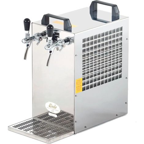 Spillatore birra Kontakt 70, dispenser birra, macchina per birra 2-linee, 90 litri/h - Green Line (1/5)