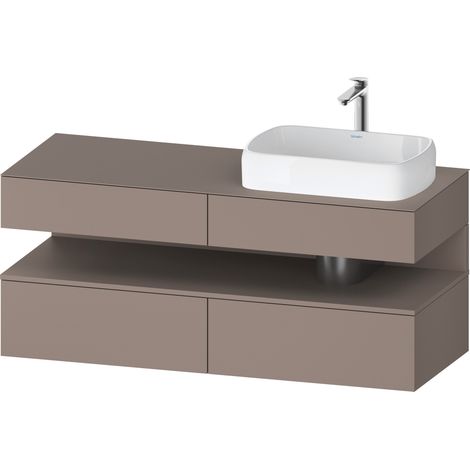 Duravit Collection One Meuble sous-vasque sur console, 2 tiroirs, (1/2)