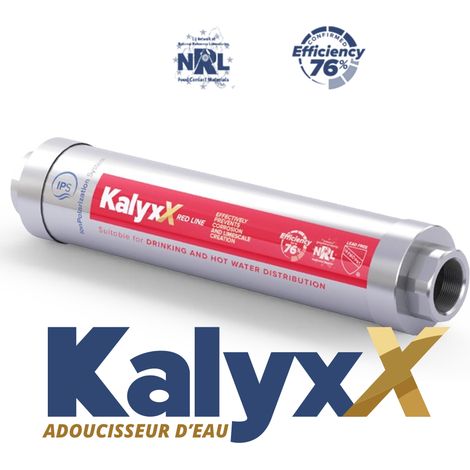 Swiss Aqua Technologies Innovativer Wasserenthärter IPS Kalyxx RedLine G1/2' Innengewinde (IPSKXRG12) (1/5)