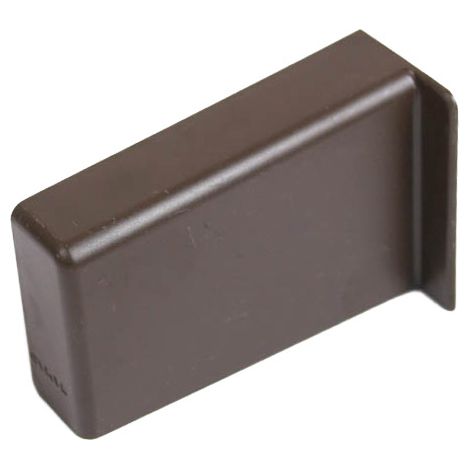 GUSCIO COPERTURA PLASTICA 67/43 MM MARRONE SX 100 PZ