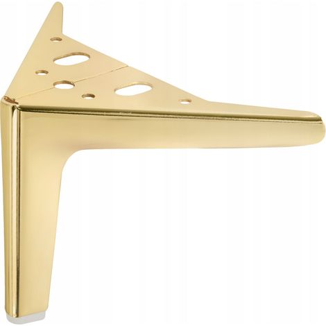 Pata de mueble, pie para sofá cama, loft dorado H180, resistente SL013 (1/5)