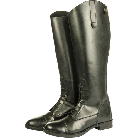Stivale equitazione per Donna e Bambino in pelle sintetica modello New Fashion: 33, nero 9100 (1/3)