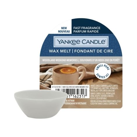 Yankee Candle Duftwachs „Woodland Weekend Memories“ 22 g (1/2)
