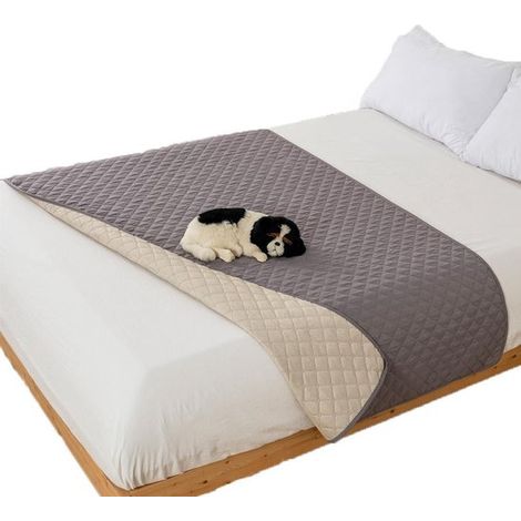 Copridivano/coperta per animali domestici impermeabile con retro antiscivolo per divani e letti, lavabile, per cani e gatti, morbido e confortevole, 100 x 127 cm (1/5)