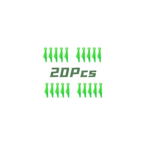 20 Pcs Enfile-Aiguilles, Accessoires Couture Aiguilles Couture Enfile Aiguille Machine à Coudre Plastique DIY Enfile-Fil, Passe Fil Couture pour Coudre à Main & Quilting Craft (Vert)-Crezuo