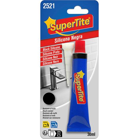 Schwarzes Multi-Use Silikon 30 ml SuperTite