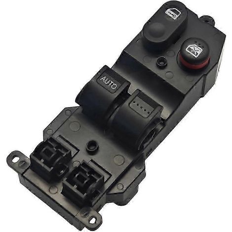 Compatible avec le bouton de commande de lève-vitre électrique côté conducteur des Honda Fit/Jazz 2007-2008 (référence 35750-SAA-G010-M1). (1/5)