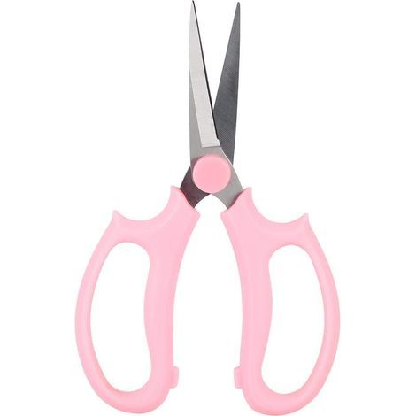 Ciseaux de taille floraux multifonctionnels – coupe fleurs et rosiers – pour jardin et bureau – rose (1/5)