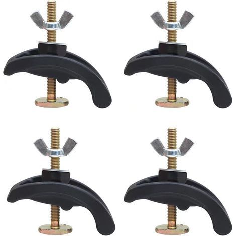 4-teiliges Set CNC-Graviermaschinen-Pressplatten-Klemmbefestigung für T-Nut-Arbeitstisch (1/5)