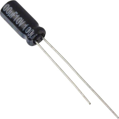 Panasonic Elektrolyt-Kondensator radial bedrahtet 2 mm 100 µF 16 V 20 % (Ø) 5 mm 1 St.