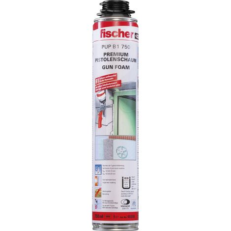 Mousse coupe-feu FISCHER Type PUP B1 750 contenu 750ml (1/3)