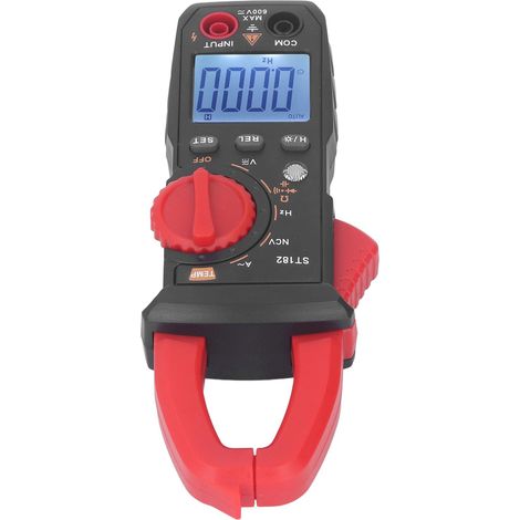 Digitales Multimeter mit hoher Genauigkeit, Strom- und Spannungsprüfer mit Temperaturmessung und Stromzange (1/5)