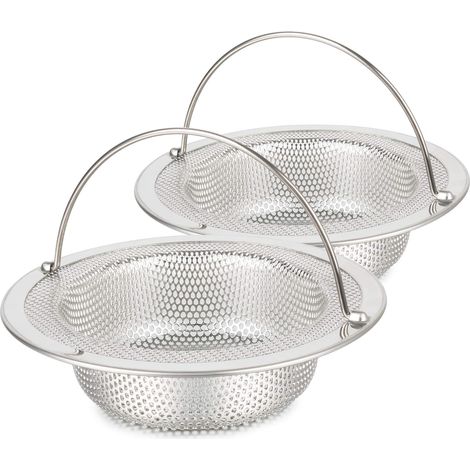 Filtre Évier - Filtre Drain Acier Inoxydable 4,5 Pouces - Pour Évier Cuisine et Salle De Bain - 1 Pièce (1/5)