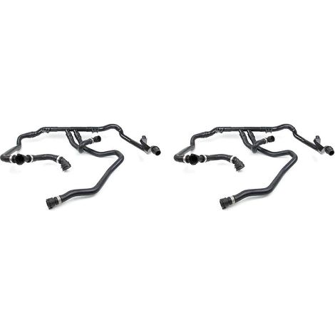 2 tuyaux de retour de thermostat de chauffage automobile 17127548222 compatibles avec BMW E82 E84 E88 E90 E91 (1/5)