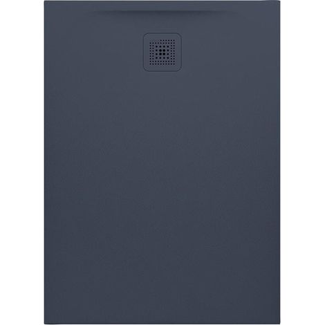 Receveur de douche LAUFEN PRO rectangulaire, bonde côté court 1100 x 800 x 33 mm anthracite LAUFEN