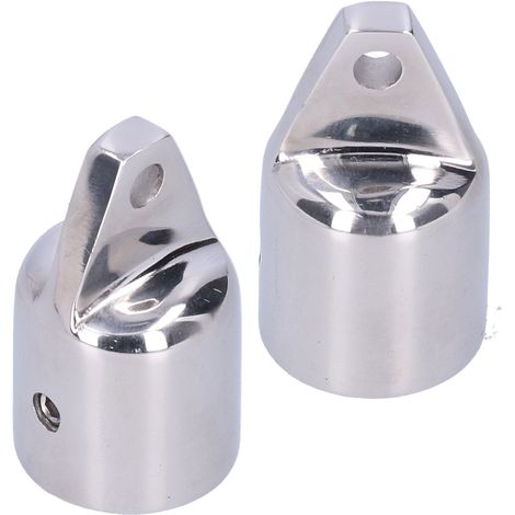 Capuchon coulissant triangulaire 25 mm, accessoires de protection solaire pour la quincaillerie marine en acier inoxydable 316 (1/5)