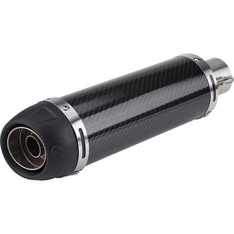 51mm moto universelle modifié tuyau de silencieux d'échappement en fibre de carbone avec DB Killer (1/5)
