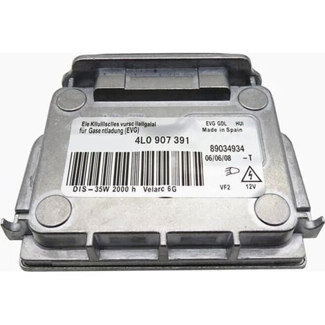 89034934 4L0907391 6G D1S Xénon HID Phare Phare Ballast Unité Contrôleur Module Pour BMW Audi VW GMC Volvo Valeo pratique-- (1/4)