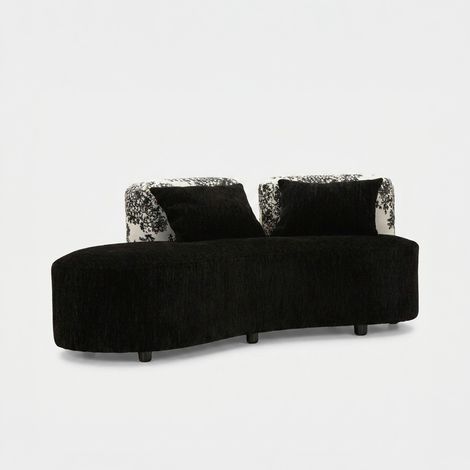 Sofa en tissu Oriental 160 x 86 x 67 cm (1/5)