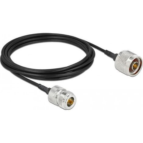 Delock cable de antena n macho a n hembra lmr/cfd100 3 m low loss