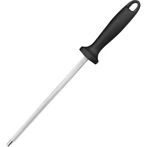 Messerschärfer, Küchenmesserschärfer aus Kohlenstoffstahl, professioneller Schärfer, mit Aufhängeloch (29 cm) (1/3)